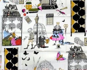 Alexander Henry A Ghastlie Craft Fabric Remnant 55x45cm - Picture 1 of 4