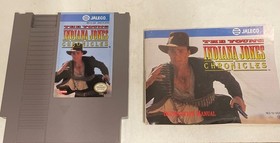 Young Indiana Jones Chronicles Nintendo NES with Instruction manual. Untested