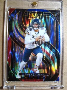 2024 Caleb Williams Select Rookie Premier Red & Blue Shock Prizm RC MINT 🔥🔥🔥 - Picture 1 of 3