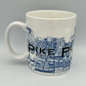 Taza Starbucks 2002 PIKE PLACE Market First Starbucks Store 16 oz - Imagen 1 de 6