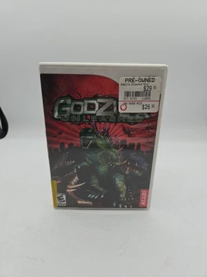 2007 Nintendo Wii GODZILLA UNLEASHED by ATARI, COMPLETE  w/Game, Manual & Disc - Image 1 of 4