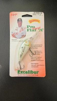 De colección Bill Davis Signature Bomber Pro Flat A Señuelo Cardado. Foto 1 de 2