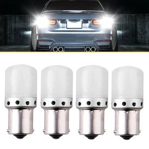 4X  BA15S SMD-3030 LED 1156 12V P21 W Kaltweiß Rückfahrlicht Tagfahrlicht Birnen - Bild 1 von 9