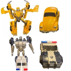 Transformers Toys Bumblebee & Barricade Figures Nitro Sub Series Optimus Prime - Picture 1 of 14