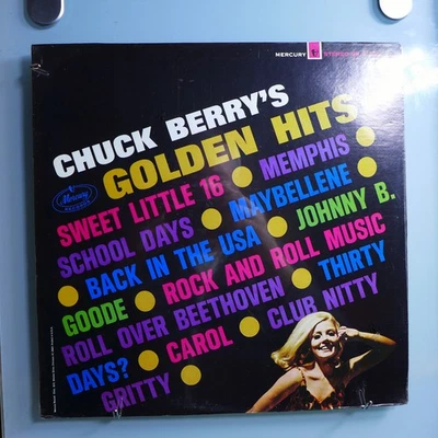 CHUCK BERRY~CHUCK BERRY'S GOLDEN HITS~RARE SEALED ORIG(?) 1967 MERCURY STEREO LP Foto 1 de 3