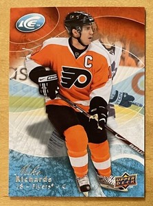 Mike Richards 2009-10 Upper Deck Ice #17 Philadelphia Flyers Star NM