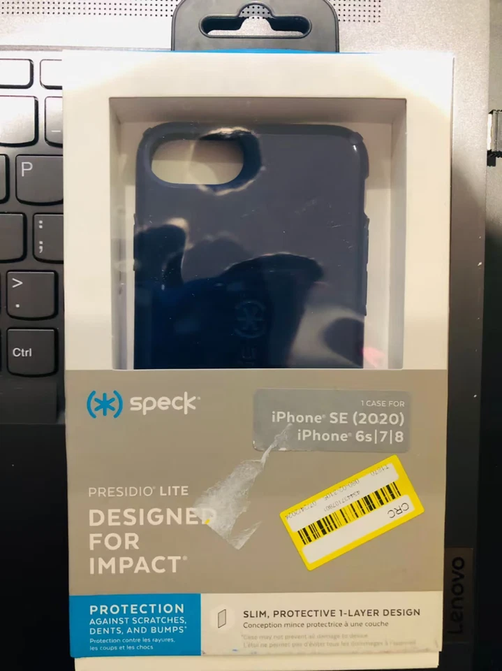 Speck Presidio Lite Blue Case for Apple iPhone SE 3rd/2nd Gen/iPhone 6s/7/8 - Image 1 of 1