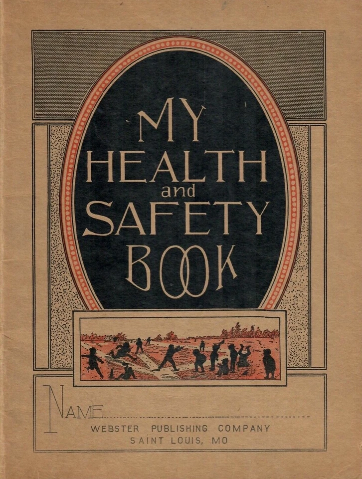 My Health and Safety Book. 1930. Paperback Workbook. New - Image 1 of 1