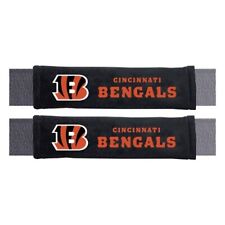 Fanmats NFL Cincinnati Bengals 2-Piece Embroidered Seat Belt Covers
