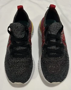 Nike Epic React Flyknit 2 GS schwarz/hyperjade AQ3243-007 Kindergröße 3,5 - Bild 1 von 8