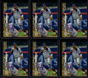 2020 Topps Complete Set #168 Fernando Tatis Jr. Gold Stars Parallel 6 RC Lot - Picture 1 of 2