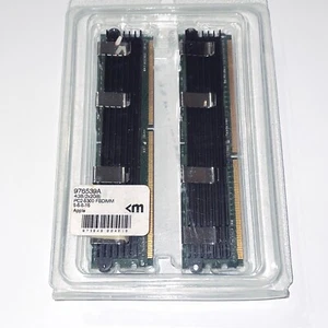 NEW 4GB Mushkin DDR2 PC2-5300 ECC FB-DIMM for Apple (2x2GB) Dual Channel Kit - Picture 1 of 4