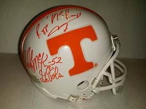 Tennessee vols reggie and raleigh mckenzie signed mini helmet w/coa - Picture 1 of 1