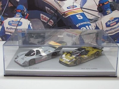 MINICHAMPS - PORSCHE 956KH / 911 GT1 - MOTORSPORT SET 28 - 1/43 scale model  car - Image 1 of 4