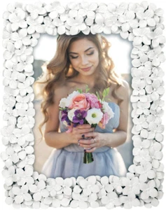 ZEP Fiori 13x18 Ritratto Cornici, Bianco Floreale - Imagen 1 de 3