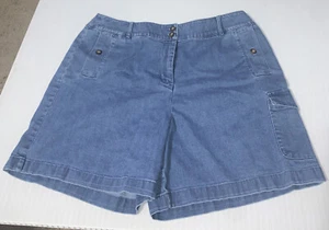 Westbound Damengröße 14 helle Waschung Denim Jeansshorts - Bild 1 von 11