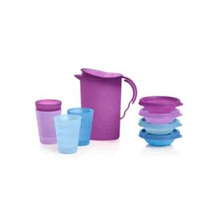 Tupperware Kids Mini Impressions Pitcher Tumbler Bowl Set NEW - Picture 1 of 1