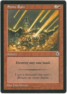 Magic the Gathering x4 Stone Rain Portal Red Common Sorcery NM - Picture 1 of 1