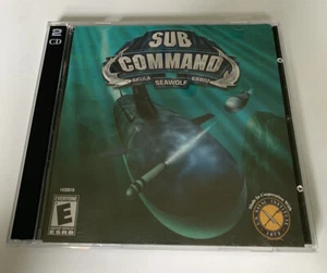 Sub Command Akula Seawolf 688(i) PC Game 2001 - 2 CDs Made W/Naval Institute - Picture 1 of 4