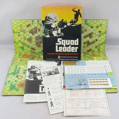 Squad Leader: Base Game: 4th Edition:  Avalon Hill Vintage Game - Image 1 of 4