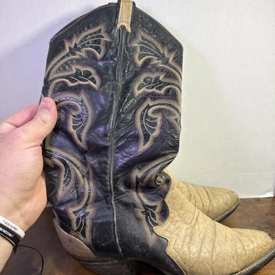 Botas de Vaquero Larry Mahan De Colección 275 Talla 7.5 Suela Vibrante LML 4099 A6N H872237 Foto 1 de 4