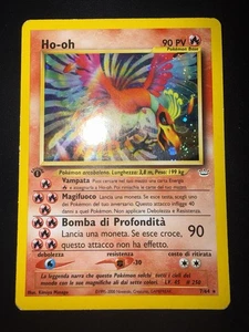 Pokemon 2001 Ho-oh 1 Prima Edizione Holo 7/64 Neo Revelation Wotc Italiano - Bild 1 von 4