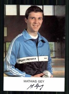 Mathias Gey Autogrammkarte Originial Signiert Fechten + A 247009 - Bild 1 von 2