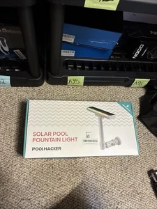 Solar Pool Springbrunnen mit 10-farbigen Lichtern - automatische Lichtsensorik - Bild 1 von 4