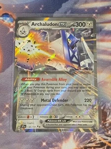 Archaludon ex 130/191 Sv08: Surging Sparks Holo casi nuevo - Imagen 1 de 2