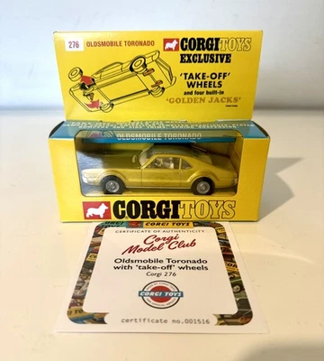 Corgi Toys Model Club Reissue - 276 Oldsmobile Toronado - New Unopened - Image 1 of 4