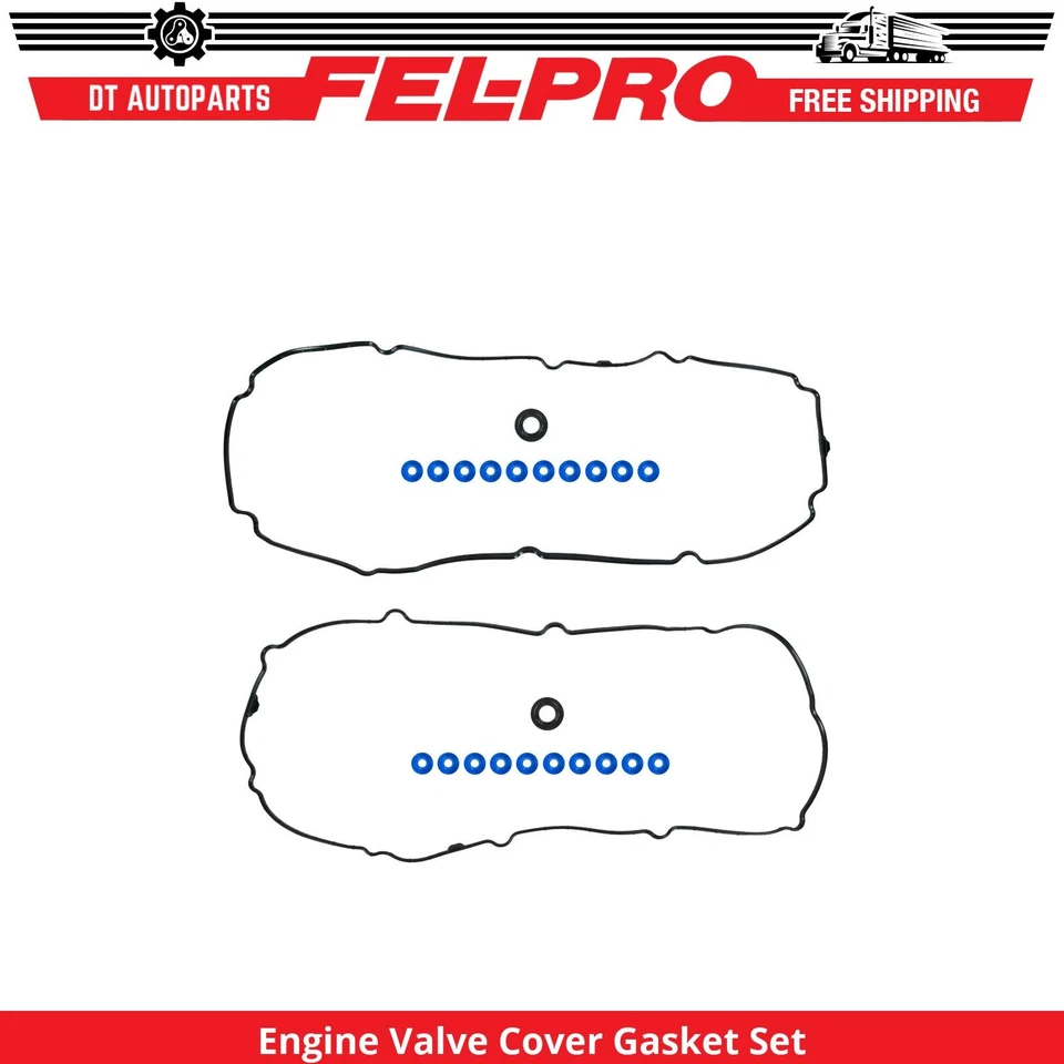 Juego de juntas de cubierta de válvula de motor Fel-Pro 6,2 L para Ford F-350 Super Duty 2011-2012 Foto 1 de 1