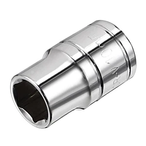 Unidad Sourcingmap de 3/8 pulgadas 10 mm 6 puntos zócalo poco profundo, métrico, Cr-V - Imagen 1 de 5