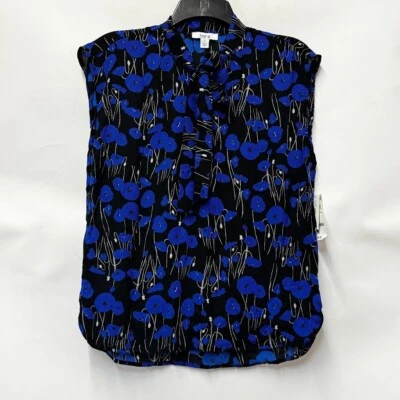 Top Bar III Mujer S Ibiza Azul Negro Combo Cuello Atado Manga Gorra Nuevo con Etiquetas AK41 Foto 1 de 3