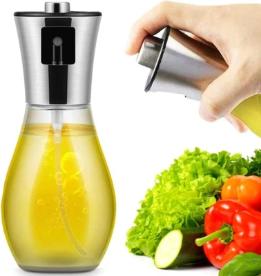 Spruzzatore in Vetro per Olio, Aceto E Condimenti, Spray Capacità 200 Ml, Nebuli - Immagine 1 di 4