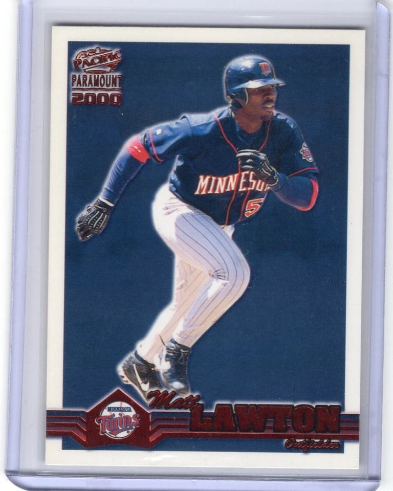 MATT LAWTON 2000 Pacific Paramount COPPER #136 - TWINS - Image 1 of 1