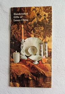 Lenox Handcrafted China Gifts Catalog 1968 Vintage Price List - Bild 1 von 5