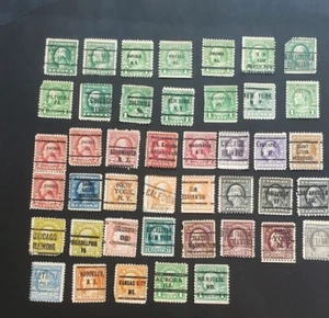 Lotto Jimace29 Stati Uniti Preannulla Washington-Franklins 0f 40, molte città, denominazioni - Foto 1 di 2