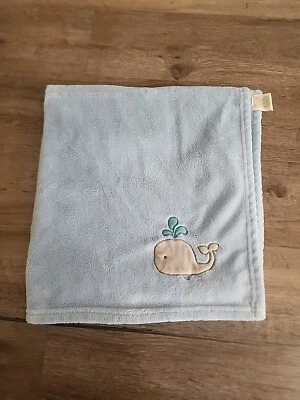 Circo Target Baby Blanket Blue Whale Print Nautical Fleece Lovey Plush Soft #5 - Image 1 of 4