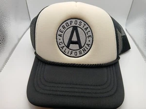 Aeropostale California Vater/Trucker Hut/mit gepolsterter Krempe-Neu mit Etikett - Bild 1 von 7