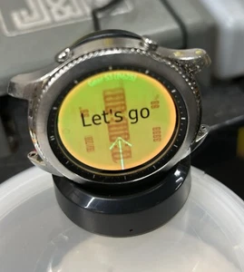 Samsung Galaxy Gear S3 Classic 46 mm en acier inoxydable (débloqué) GRD B *OMBRE* - Photo 1 sur 2