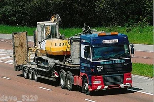 Truck Photo: BRENNAN & COATES Heavy Haulage of DURHAM - DAF XF - PN04 XCD - Picture 1 of 1