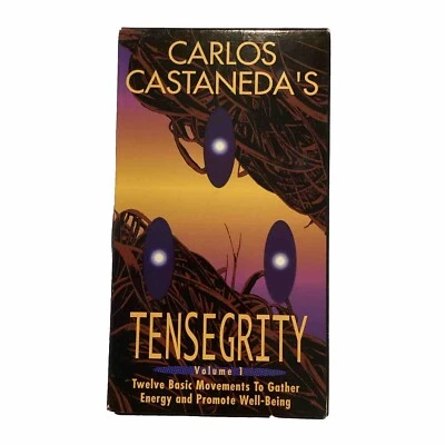 Carlos Castanedas Tensegrity V. 1 VHS 2000 12 Basic Movements Energy Well Being - Image 1 of 4