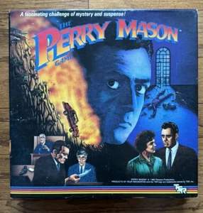 Perry Mason Board Game TV Courtroom Mystery Suspense 1987 Complete Vintage - Picture 1 of 9