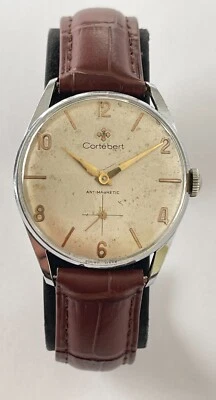 Vintage Grand Prix Cortebert Watch industrogradnja Zagreb SERVICED 34.86mm rare - Image 1 of 4