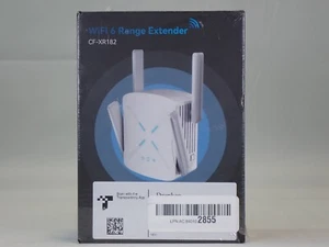 WiFi 6 Extender WiFi Booster, CF-XR182 WiFi Range Extender 1800Mb, white - Picture 1 of 2