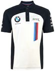 POLO BMW Motorrad World Superbike Team Bike WSBK Poloshirt White & Navy DE