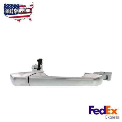 Manija de puerta exterior cromada lado del pasajero delantero se adapta a base Acura MDX 01-06 Foto 1 de 4