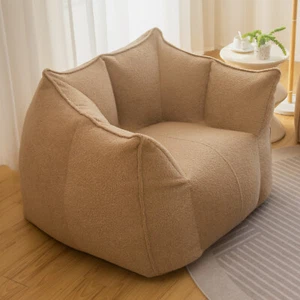 Large Giant Bean Bag Chair for Adults Plush BeanBag Couch Comfy Lazy Sofa Indoor - Picture 1 of 8