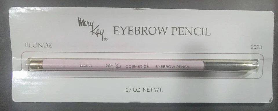 Mary Kay Blonde Eyebrow / Brow Pencil (wooden) Vintage. Discont'd. New on Card. - Image 1 of 1