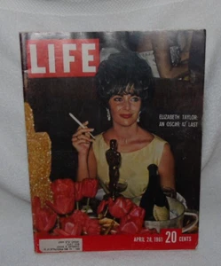 Life Magazine Elizabeth Taylor April 28 1961 Vintage Advertisements - Picture 1 of 10